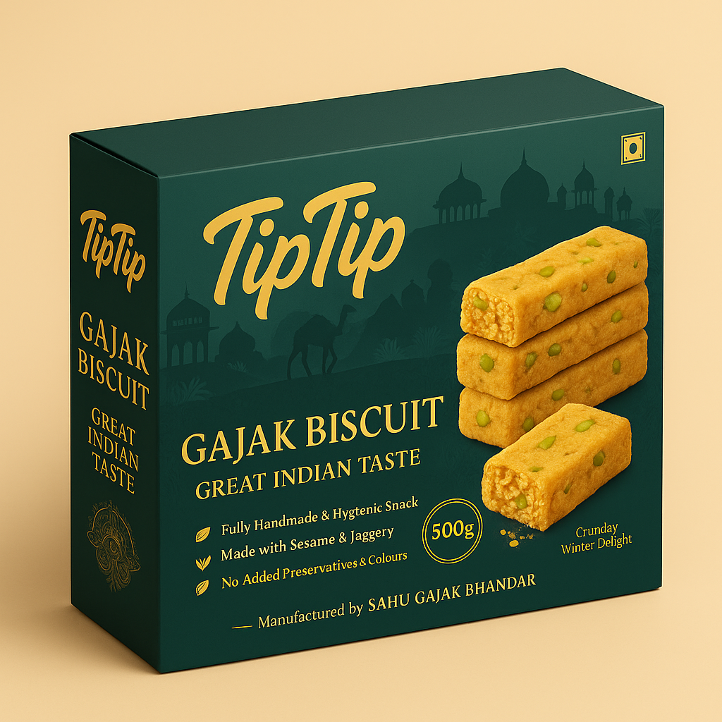 TIPTIP Gajak Biscuit 500gm